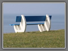 3.17 Coudeville, Normandy bench by the sea